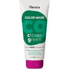 Fanola Color Mask Clover Green - Barevná maska na vlasy (zelená)