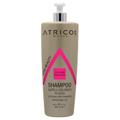 Atricos Milano Colored Hair Collagen Shampoo – Šampon s kolagenem pro barvené vlasy 1000 ml