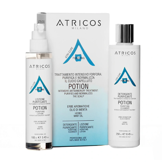 Atricos Milano Potion Intensive Dundruff Treatment Kit
