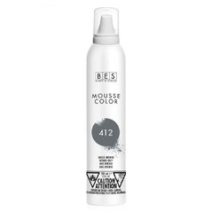 BES Barevné pěnové tužidlo - intenzivní šedá (412) 200 ml