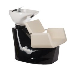 Beauty System kadeřnický mycí box Vito BH-8022 krémový