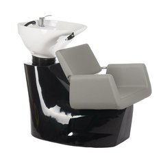 Beauty System kadeřnický mycí box Vito BH-8022 světle šedý