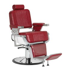 Gabbiano barber křeslo Royal X červené
