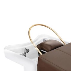 Gabbiano mycí box, lehátko Head Spa 017 hnědý