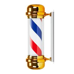 Světelný válec pro Barber Shop BB02 zlatý