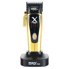 MRD Pro X-Pro clipper HC-999C, Gold - Profesionální střihací strojek, zlatý