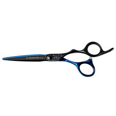 Mr. Mustache Craft Black-Blue - Kadeřnické nůžky 5,5"