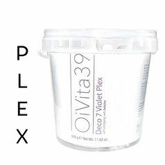 OiVita 39 DECO 7 Violet Plex - Fialový odbarvovací prášek o7 tónů s plexem 500 g