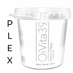OiVita39 DECO 9 Grey Plex - Šedý odbarvovací prášek o 9 tónů s plexem 500 g