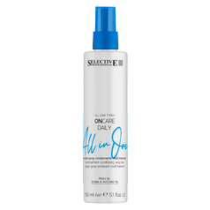 Selective Professional All in One Daily Spray Mask - Bezoplachová víceúčelová maska ve spreji pro ošetření všech druhů vlasů 150 ml