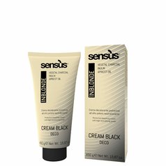 Sensus Inblonde Cream Black Deco – Černý krémový zesvětlovač 450 g