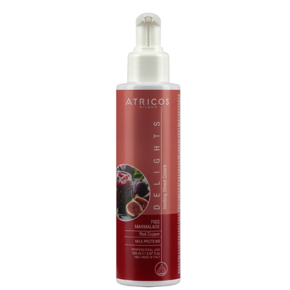 Atricos Delights Direct Gel Colouring - Figs Marmalade (Red Copper) - Přímý pigment (barvící gel) - Fíková marmeláda (Červeno-rezavá) 150 ml.png