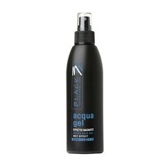 Black Water Hair Gel Wet Effect - Gel na vlasy s mokrým efektem 200 ml