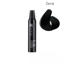 Black Mousse Color - Barevné pěnové tužidlo, černá 200 ml