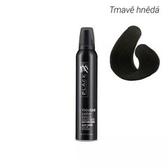 Black Mousse Color - Barevné pěnové tužidlo, tmavě hnědá 200 ml