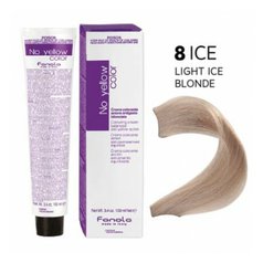 Fanola No Yellow Color 8 Ice - Barva pro blond vlasy 100 ml (světlá ledová blond) Fanola No Yellow Color 8 Ice - Barva pro blond vlasy 100 ml (světlá ledová blond)