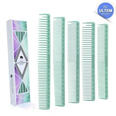 Sada profesionálních stříhacích hřebenů 5 ks - Mint