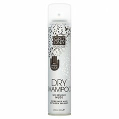 Girlz Only Dry Shampoo Nude No Residue - Suchý šampon pro jemné vlasy 200 ml