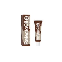 Refectocil Eyelash and Eyebrow Tint Natural Brown 3. - Barva na řasy a obočí (hnědá) 15 ml