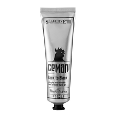 Selective Professional Cemani Back to Black - Pánský omyvatelný černý krycí gel 150 ml
