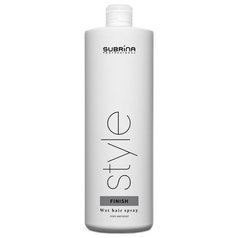 Subrina Style Finish Wet Hair Spray - Sprej bez stlačeného plynu - náhradní náplň 1000 ml Subrina Style Finish Wet Hair Spray - Sprej bez stlačeného plynu - náhradní náplň 1000 ml