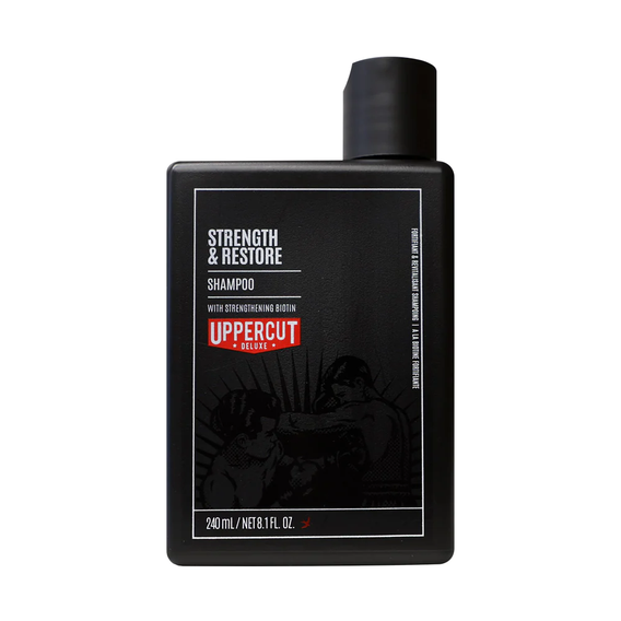 Uppercut Deluxe Strenght & Restore Shampoo - Posilující šampon 240 ml